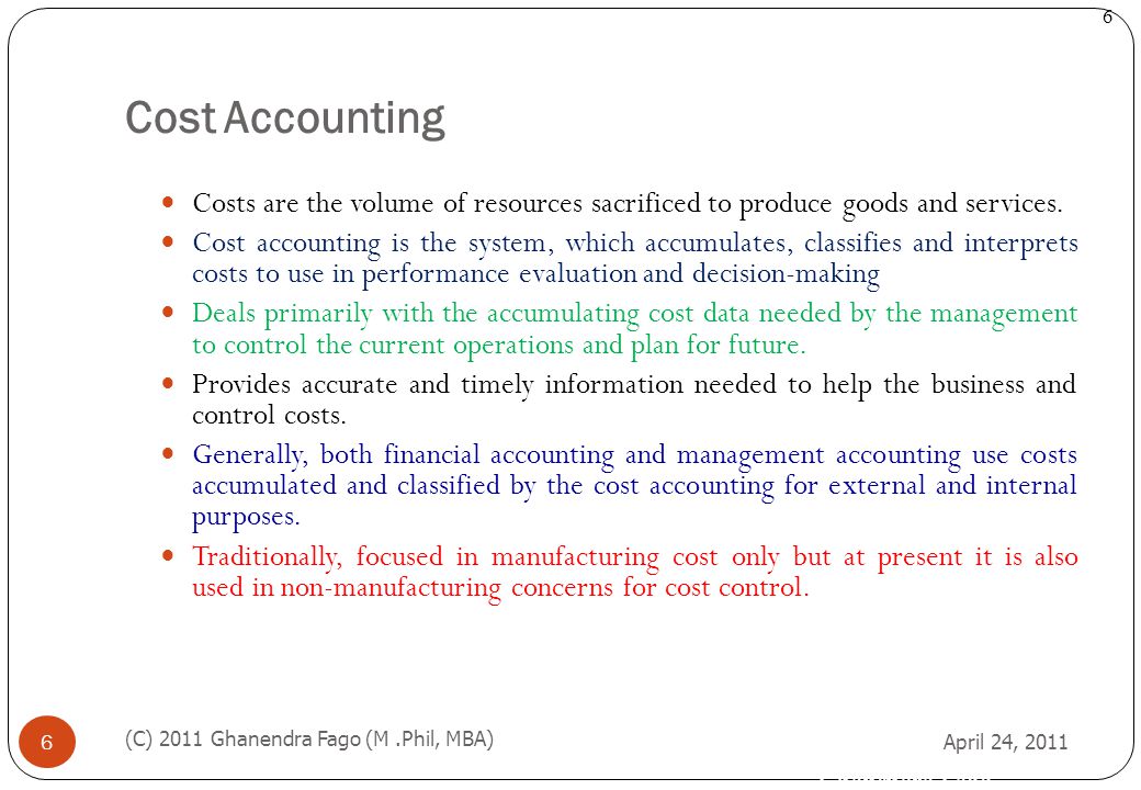 Accounting Rules for Capitalization of Project Costs